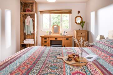 Plenty of storage for all your holiday gear in both bedrooms.