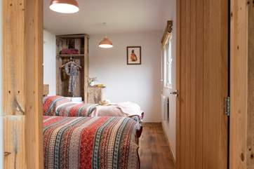 Take a peek into the second bedroom.