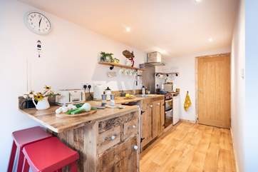 The owners have put a great deal of thought into the overall styling of St Piran's Lodge.