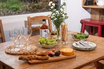 Pick up some provisions from a local farm shop to enjoy at St Piran's Lodge.