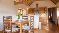 What a great space to sit and plan your next adventure in the East Sussex countryside.