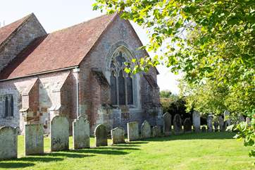 Wartling Church which is next to the farm.