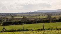 You will never get bored of the spectacular views across the Pevensey Marshes towards the South Downs.