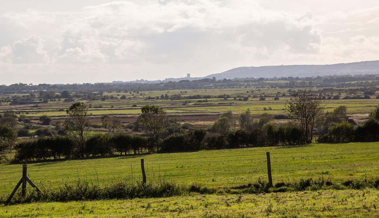 You will never get bored of the spectacular views across the Pevensey Marshes towards the South Downs.