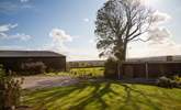 The open shed houses the table-tennis and room to store bicycles. - Thumbnail Image