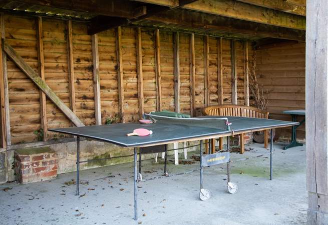 Anyone for table-tennis?