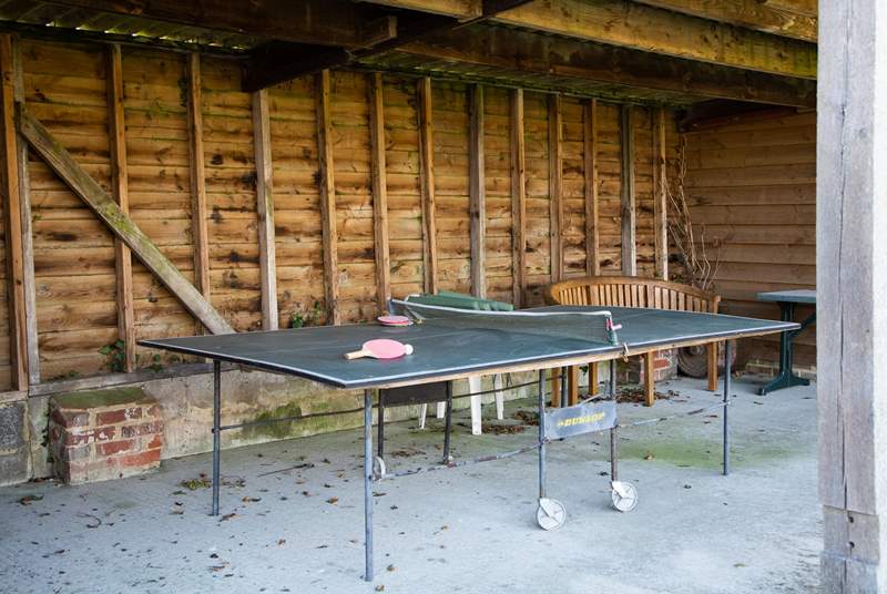 Anyone for table-tennis?
