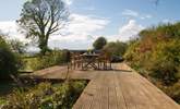 The large raised decking area . - Thumbnail Image