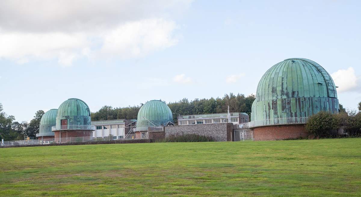 The Observatory Science Centre in nearby Herstmonceux.