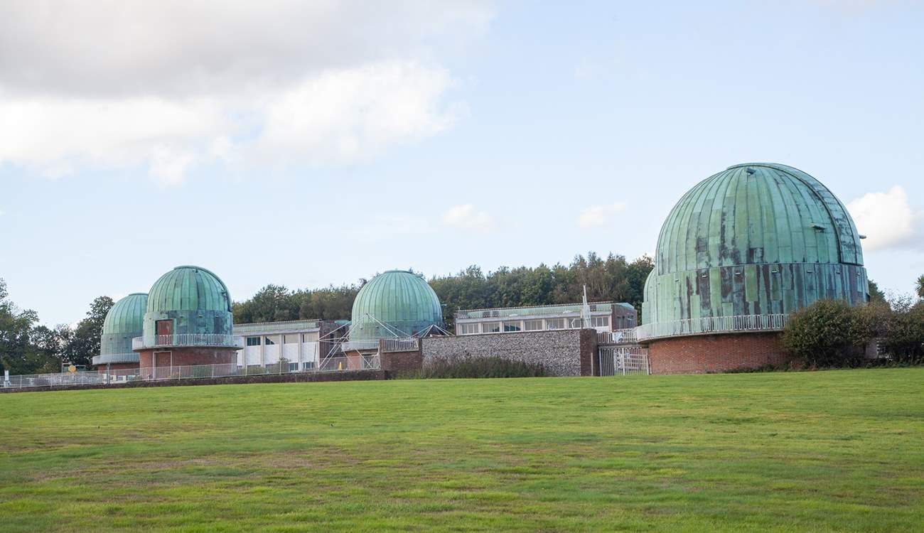 The Observatory Science Centre in nearby Herstmonceux.