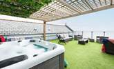 The icing on the cake - the roof terrace with a hot tub! - Thumbnail Image