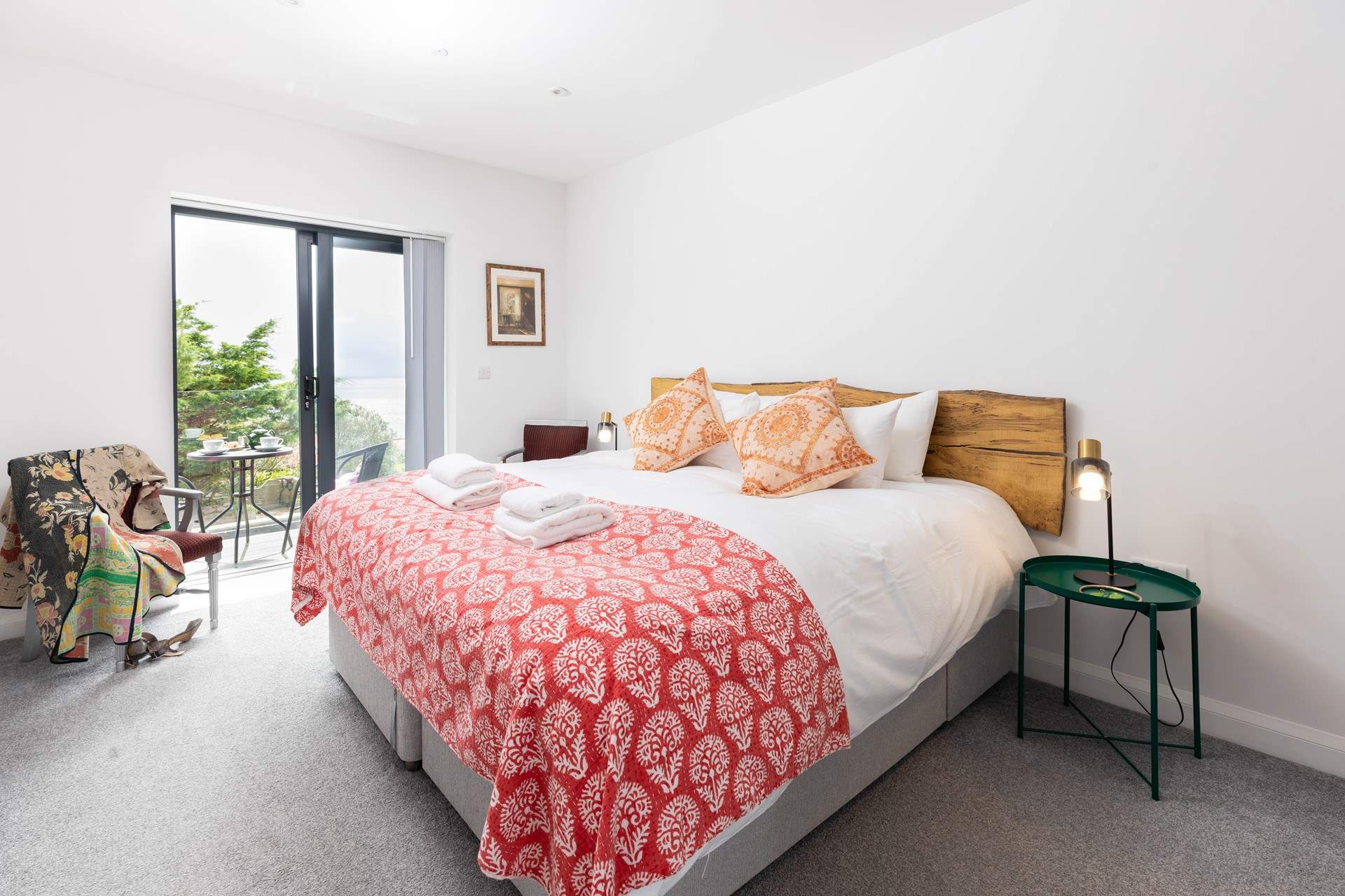 Cormorant has five gorgeous bedrooms that really make the most of the setting.