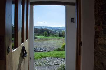 The views from the front door and glorious garden will greet you everyday.