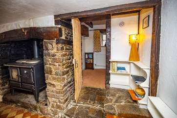 Please note that the ground floor landing is accessed via stone steps out of the kitchen.