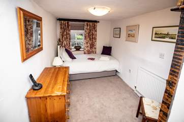 The downstairs single sits opposite the ground floor shower-room, please note that this part of the house is not on one level.
