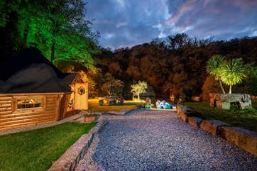 Nestled in the most unique setting - in an old quarry, no less! - Tresahor Lodge is the perfect getaway.