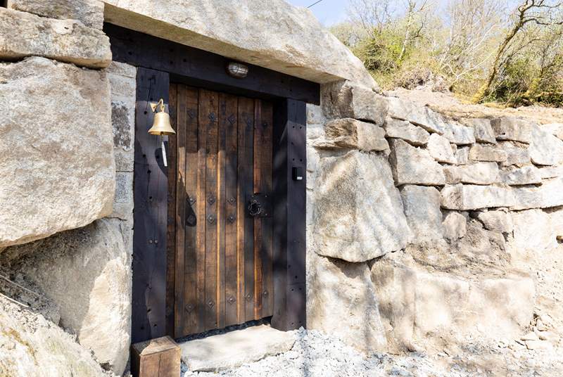 Enter through the hand-crafted tunnel and impressive doorway, to reveal your magical setting.