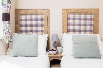 Cosy, comfy interiors throughout your humble abode.