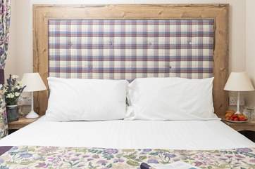Breakfast in bed, you are on holiday after all!