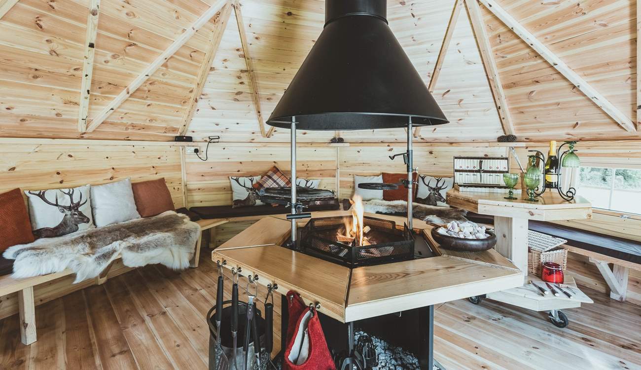 Perfect for cosy nights toasting marshmallows over the dancing flames. 