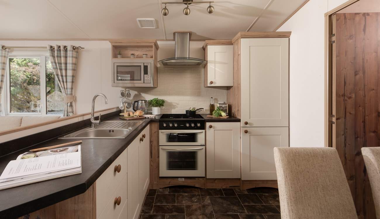 And is well equipped for your glamping getaway. 