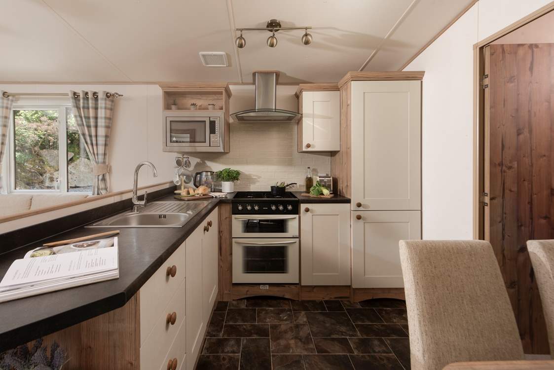 And is well equipped for your glamping getaway.