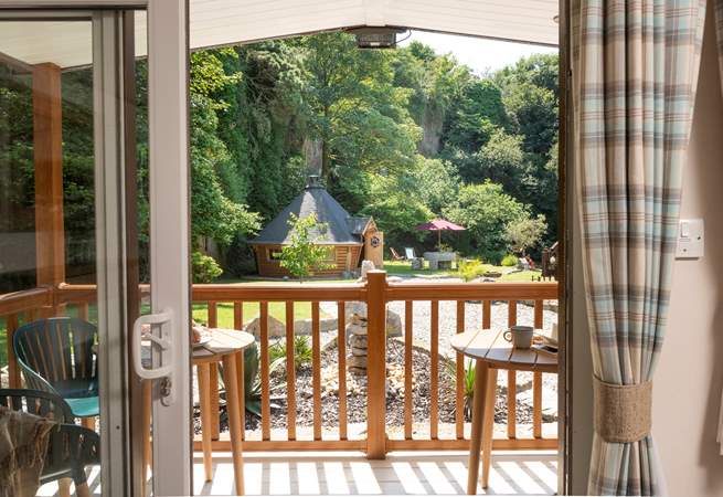 What a gorgeous view to wake up to. 