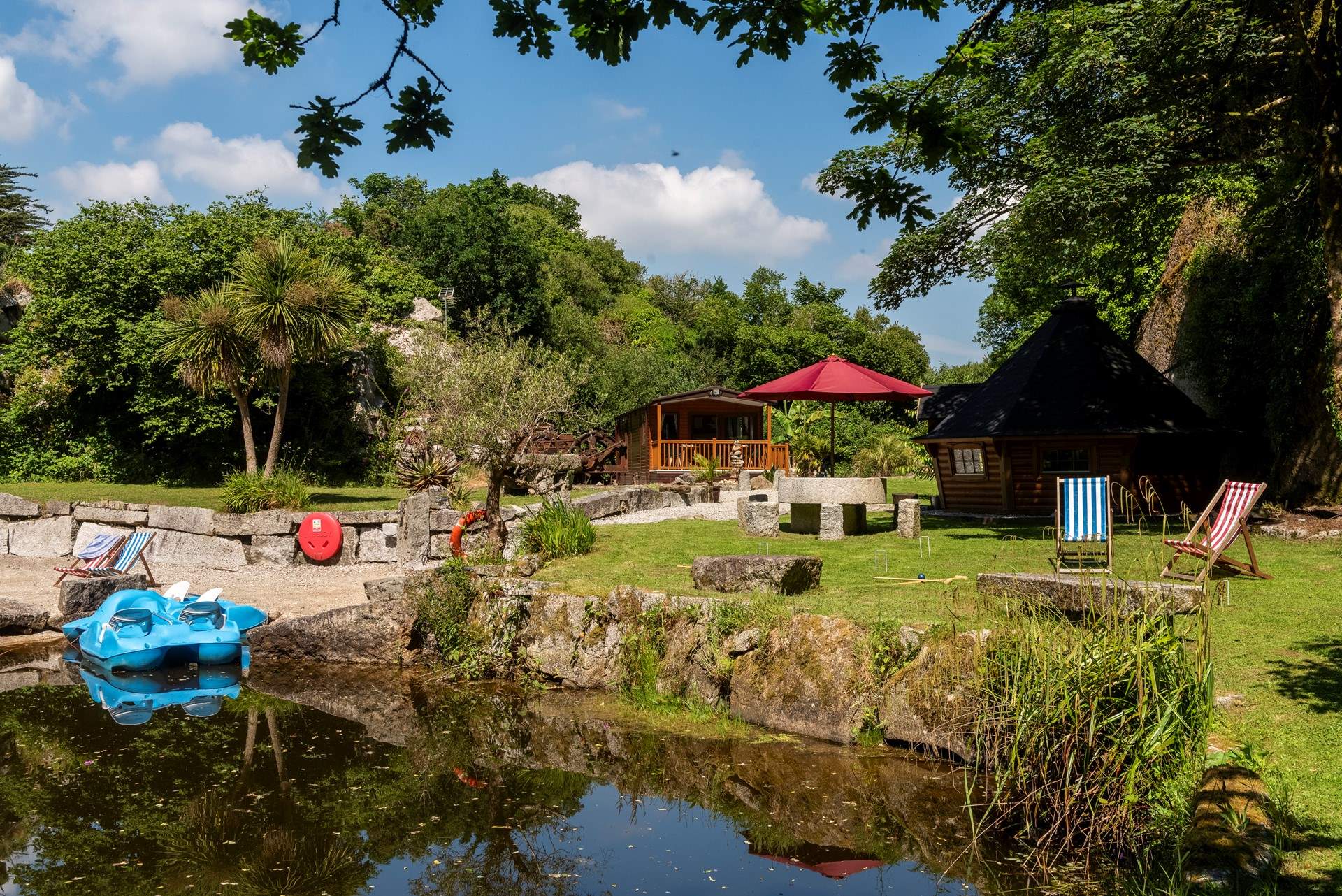 Hidden in an ancient quarry, this Unique Hideaway can only be described as something out of a fairytale.