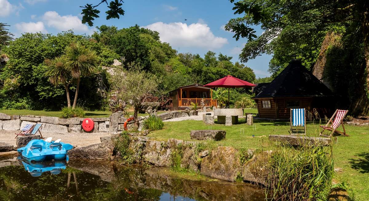 Hidden in an ancient quarry, this Unique Hideaway can only be described as something out of a fairytale.