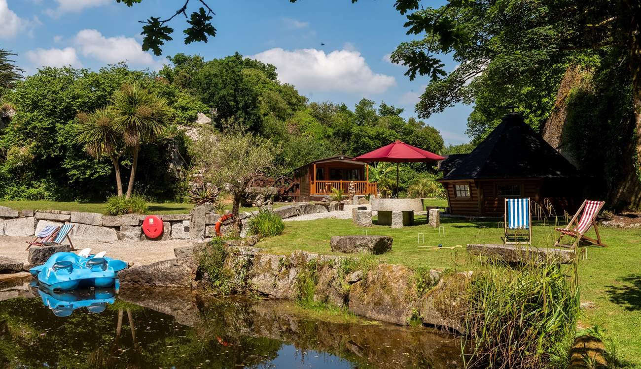 Hidden in an ancient quarry, this Unique Hideaway can only be described as something out of a fairytale.