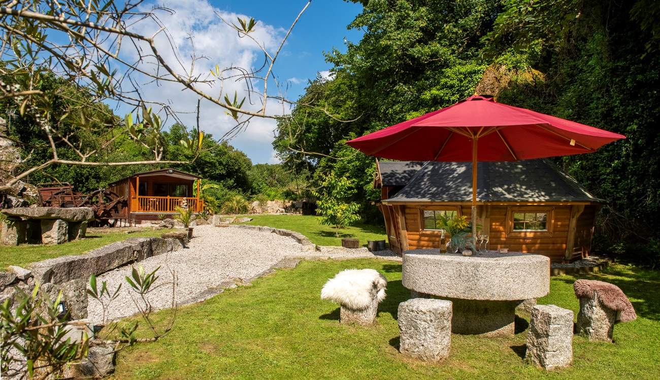 There's so much outside space for you to enjoy during your stay. 