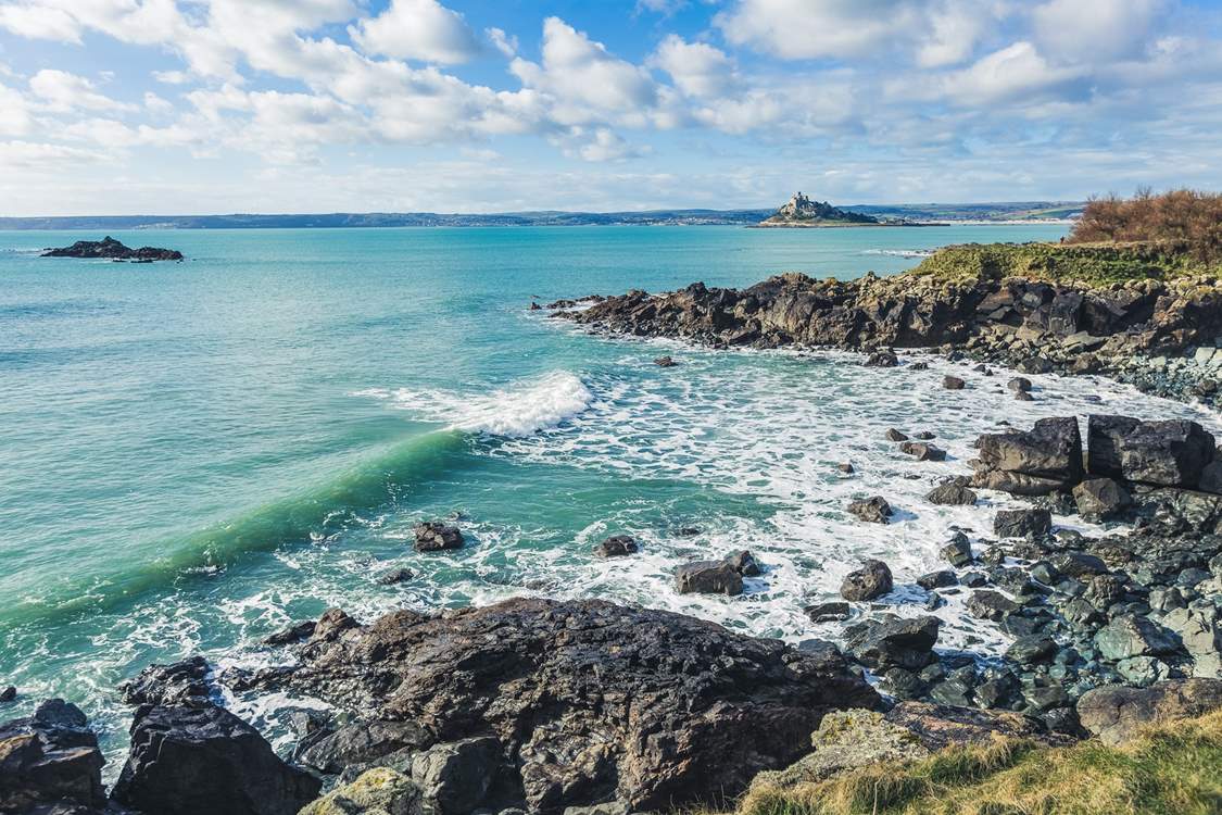 Visit St Michael's Mount in Marazion and then stop off at Perranuthnoe and step back in time.