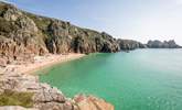 Take a drive over to Pedn Vounder and visit the cove where many episodes of Poldark were filmed.  - Thumbnail Image