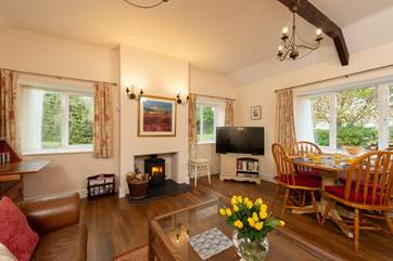 Light the wood-burner and cosy up with a good book.