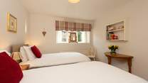 Super comfy beds and soft linens assure you of a restful sleep.