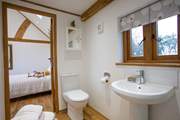 The stylish en suite.