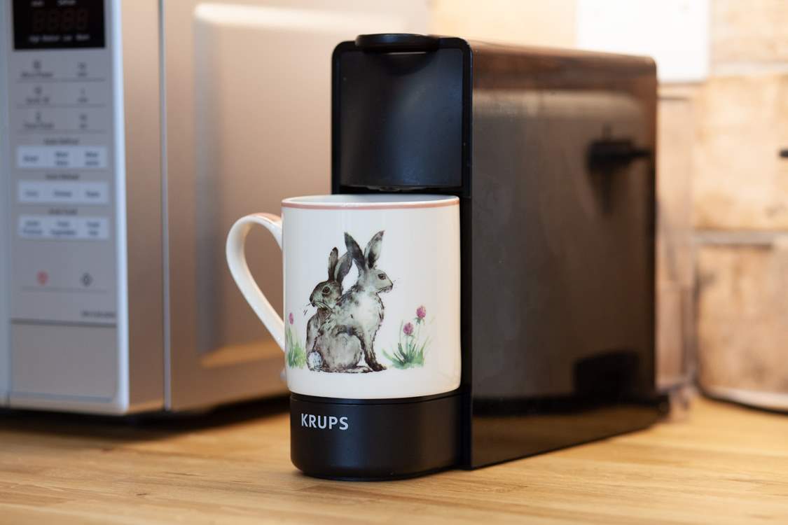 Enjoy a morning coffee.