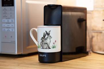 Enjoy a morning coffee.