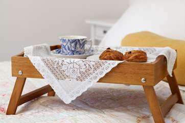 Take breakfast in bed.