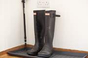 Space for wellies for those countryside walks.