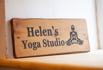Pre-book yoga lessons with the owner Helen.