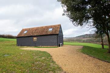 As you approach Hill Farm Cottage there is parking for two cars.