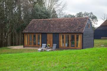 The outside seating-area is a lovely space to relax and enjoy your favourite tipple.