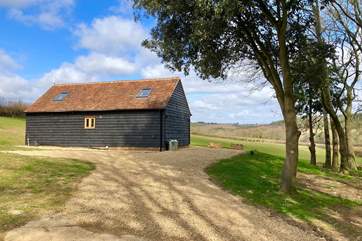 As you approach Hill Farm Cottage there is parking for two cars.