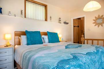 After all that sea air you are sure to have a good night's sleep on the super-king bed.