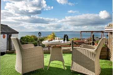Sit back, relax and enjoy the view from The Hideaway.