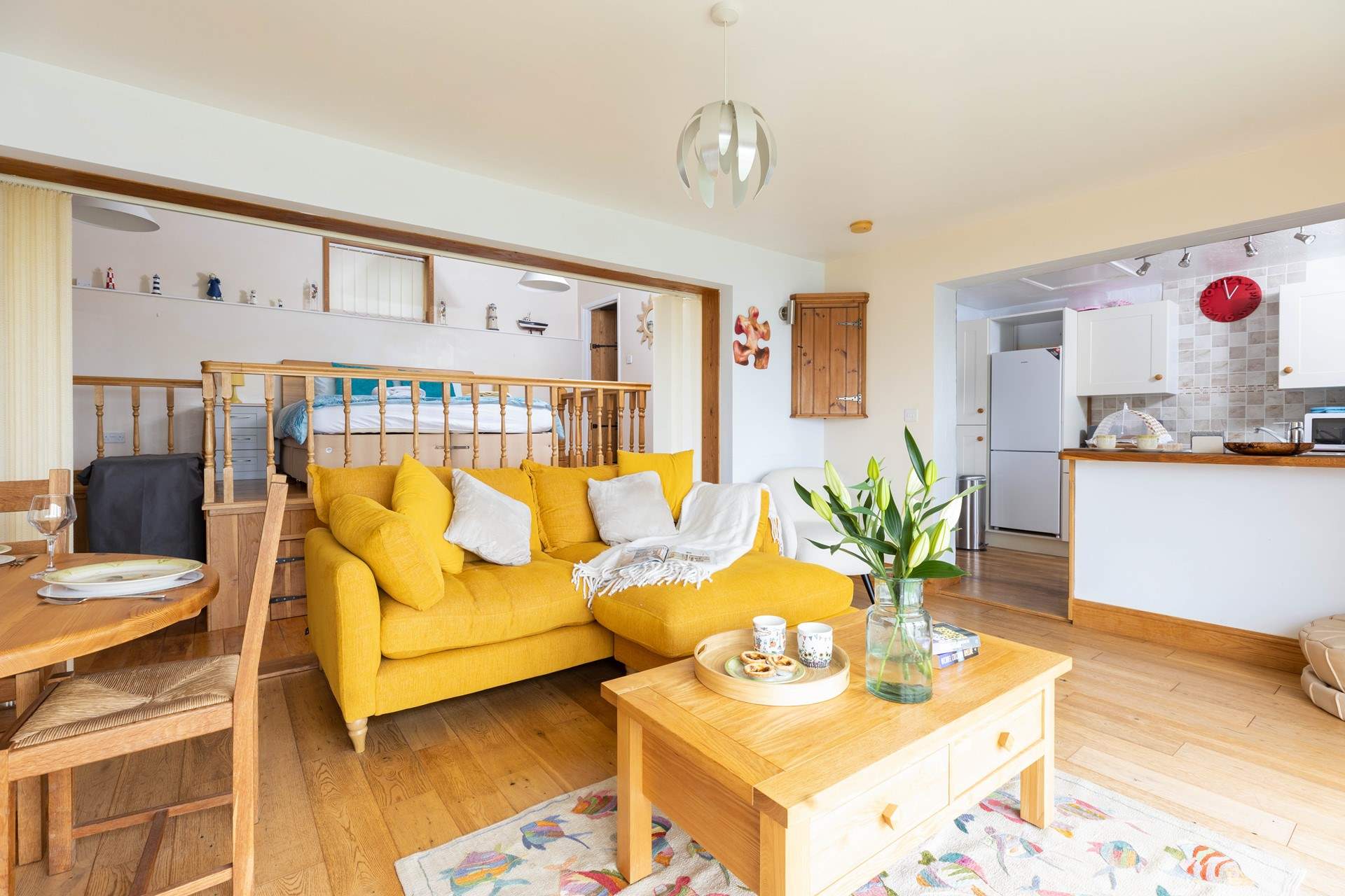 It's a wonderful space for couples and solo travellers.