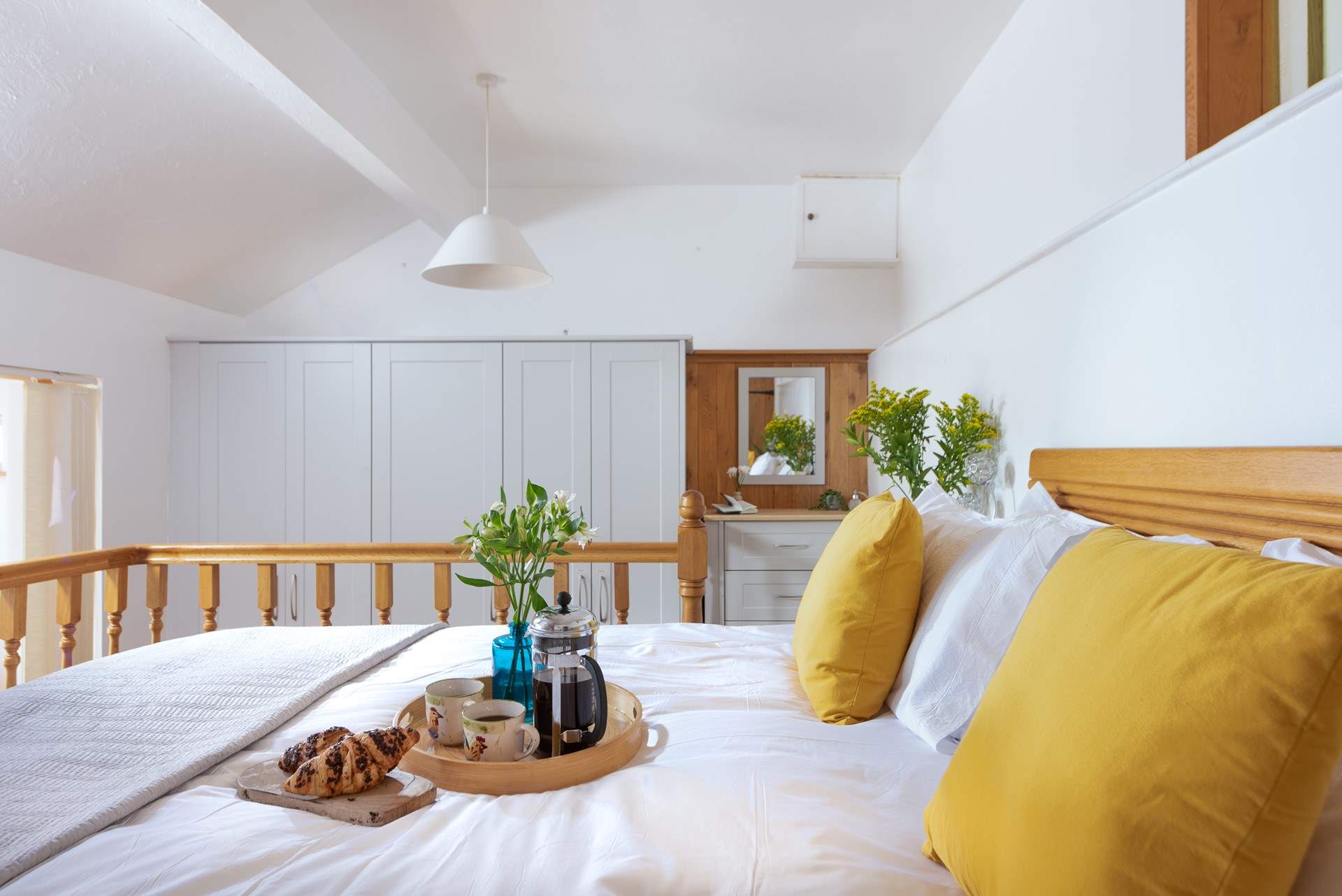 The Hideaway has ample storage space.