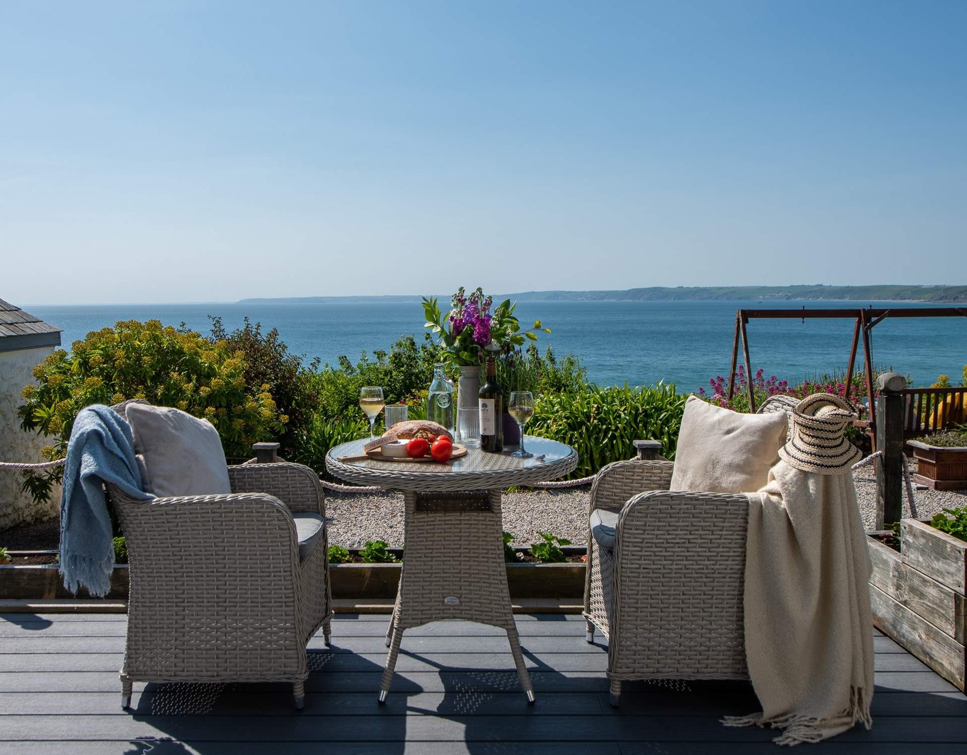 Sit back, relax and take in that view.