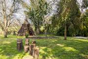 The garden even has your very own Wigwam to enjoy an outdoor adventure.